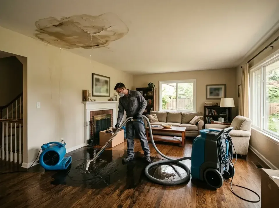 attic-pipe-burst-ceiling-drip-008 — frequently asked questions, Water Damage Restoration & Carpet Care in Kansas City, KS